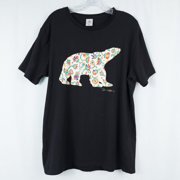Oscardo Dawn Oman Spring Bear T-Shirt Unisex Medium Cotton Canada Art To Wear - Picture 1 of 13